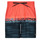 Clothing Men Trunks / Swim shorts Quiksilver EVERYDAY WORDBLOCK VOLLEY 17 Blue / Red
