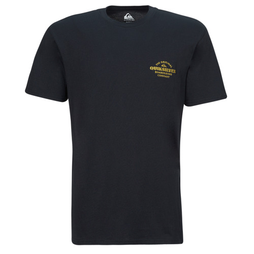 Clothing Men short-sleeved t-shirts Quiksilver TRADESMITH SS Black
