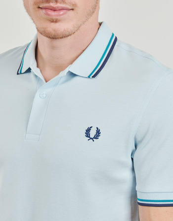 Fred Perry TWIN TIPPED FRED PERRY SHIRT Blue / Marine