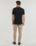 Clothing Men short-sleeved polo shirts Fred Perry TWIN TIPPED FRED PERRY SHIRT Black / Brown