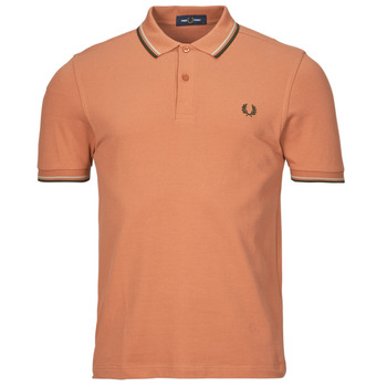 Fred Perry TWIN TIPPED FRED PERRY SHIRT Coral
