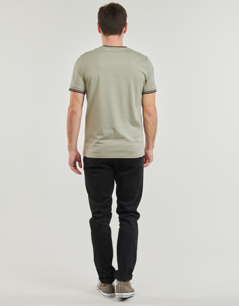 Fred Perry TWIN TIPPED T-SHIRT Grey
