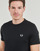 Clothing Men short-sleeved t-shirts Fred Perry RINGER T-SHIRT Black