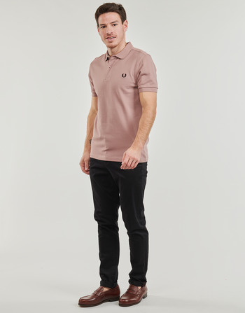Fred Perry PLAIN FRED PERRY SHIRT Pink / Black