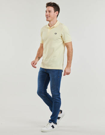 Fred Perry PLAIN FRED PERRY SHIRT Yellow / Marine