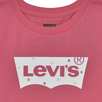 Levi's MULTI DAISY BATWING TEE Pink / White
