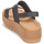 Shoes Women Sandals Reef WATER VISTA HIGHER Black / Brown