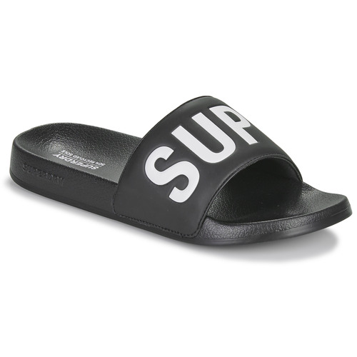 Shoes Men Sliders Superdry Sandales De Piscine Véganes Core Black / White