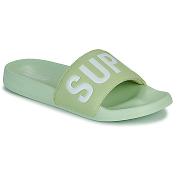 Shoes Women Sliders Superdry Sandales De Piscine Véganes Core Green / White