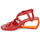 Shoes Women Sandals United nude MOBIUS SIA MID Red / Orange