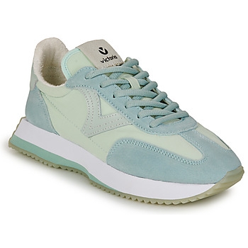 Shoes Women Low top trainers Victoria COSMOS Green / Blue