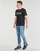 Clothing Men short-sleeved t-shirts BOSS Tiburt 427 Black