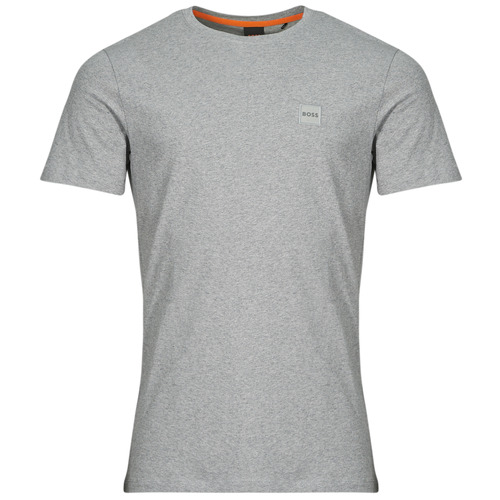 Clothing Men short-sleeved t-shirts BOSS Tales Grey