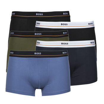 Underwear Men Boxer shorts BOSS Trunk 5P Essential Black / Blue / Kaki