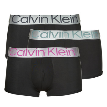Underwear Men Boxer shorts Calvin Klein Jeans LOW RISE TRUNK X3 Black / Black / Black