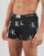 Underwear Men Boxer shorts Calvin Klein Jeans TRUNK 3PK X3 Black / Black / Violet