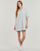 Clothing Women Short Dresses Rip Curl FOLLOW THE SUN SHIRT DRESS White / Blue