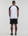 Clothing Men short-sleeved t-shirts Superdry ESSENTIAL LOGO BASEBALL TSHIRT White / Black