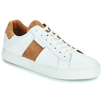Shoes Men Low top trainers Schmoove SPARK GANG M White / Brown