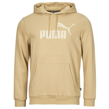 Clothing Men sweaters Puma ESS BIG LOGO HOODIE FL (S) Beige