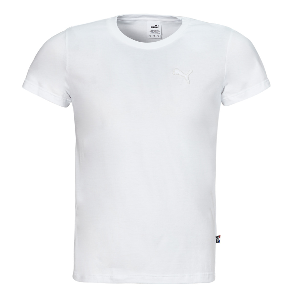 Clothing Men short-sleeved t-shirts Puma BETTER ESSENTIALS MADE IN FRANCE White