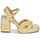 Shoes Women Sandals Castaner VEGA Beige / Yellow