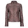 Clothing Women Leather jackets / Imitation leather Oakwood LINA Brown
