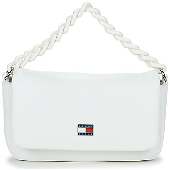 Bags Women Shoulder bags Tommy Jeans TJW CITY-WIDE FLAP CROSSOVER White