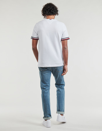 Tommy Hilfiger MONOTYPE BOLD GSTIPPING TEE White