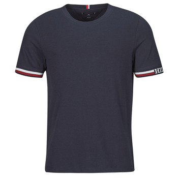 Clothing Men short-sleeved t-shirts Tommy Hilfiger MONOTYPE BOLD GS TIPPING TEE Marine