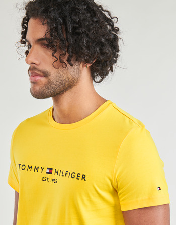 Tommy Hilfiger TOMMY LOGO TEE Yellow