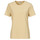 Clothing Women short-sleeved t-shirts Tommy Hilfiger 1985 REG MINI CORP LOGO C-NK SS Beige