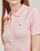 Clothing Women short-sleeved polo shirts Tommy Hilfiger 1985 SLIM PIQUE POLO SS Pink