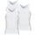 Clothing Men Tops / Sleeveless T-shirts Tommy Hilfiger 3P TANK TOP X3 White