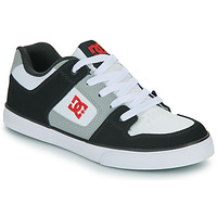 Shoes Boy Low top trainers DC Shoes PURE White / Red / Blue