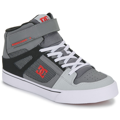 Shoes Boy High top trainers DC Shoes PURE HIGH-TOP EV Red