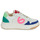 Shoes Women Low top trainers No Name BRIDGET SNEAKER W White / Blue / Pink