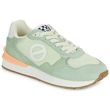 Shoes Women Low top trainers No Name TOVA SNEAKER W Green / Coral