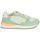 Shoes Women Low top trainers No Name TOVA SNEAKER W Green / Coral