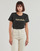 Clothing Women short-sleeved t-shirts Kaporal FANJO Black