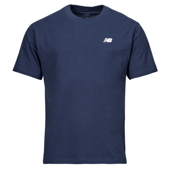 Clothing Men short-sleeved t-shirts New Balance SMALL LOGO JERSEY TEE Blue