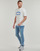 Clothing Men short-sleeved t-shirts New Balance ATHLETICS DEPT TEE White