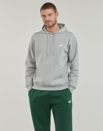 Clothing Men sweaters New Balance SMALL LOGO HOODIE Grey