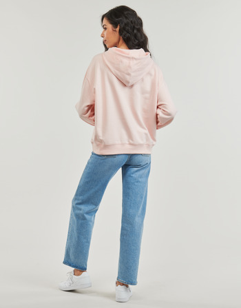 New Balance FRENCH TERRY SMALL LOGO HOODIE Pink