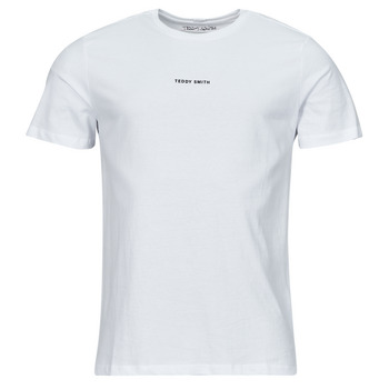 Clothing Men short-sleeved t-shirts Teddy Smith SOY 2 MC White