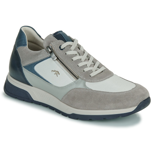 Shoes Men Low top trainers Fluchos LOUIS Grey / White / Blue