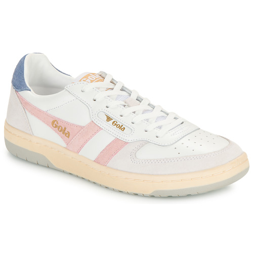 Shoes Women Low top trainers Gola HAWK White / Pink
