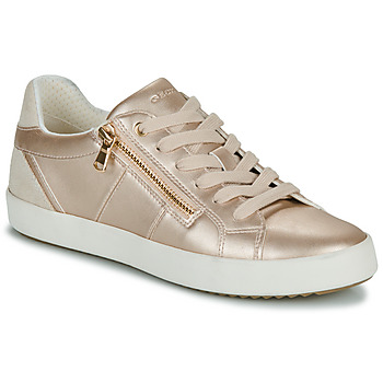 Shoes Women Low top trainers Geox BLOMIEE Gold