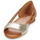 Shoes Women Ballerinas Karston LUCIANE Gold / Camel