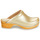 Shoes Women Clogs Sanita LOTTE OPEN Gold